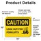 Signmission Look Out For Forklifts Caution Sign, Vinyl Decal, 14in W x 10in L, 2PK OS-2PACK-CS-D-1014-L-19198 - alternate 5